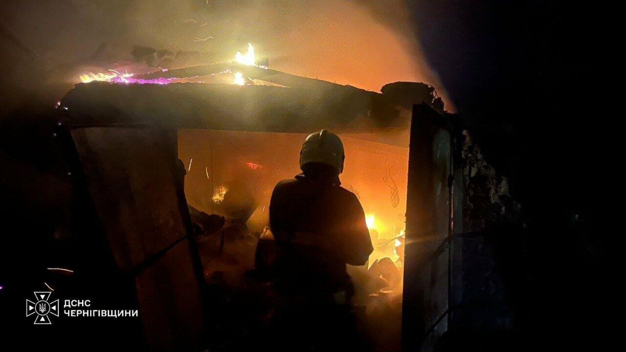 Росіяни масовано атакували «Герберами» підприємство на Чернігівщині