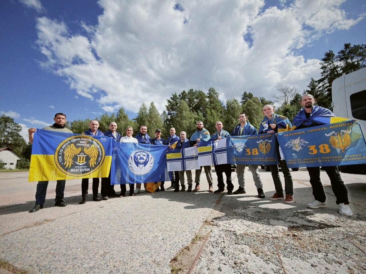 У День Незалежності Україна повернула з полону 10 воїнів, які вважалися зниклими безвісти