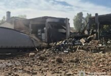 Повторний удар по Чернігову: поліція показала фото з місця атаки