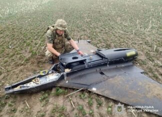 Один впав в полі, інший – на подвірʼї: на Чернігівщині знешкодили два російські БпЛА, збиті Силами оборони