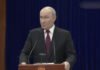 Путин объявил о новых массированных ударах по энергетике Украины и обвинил Киев в «заявке на гостерроризм»
