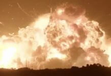 В США взорвалась ракета Blue Origin: это было похоже на взрыв Чернобыльской АЭС (видео)